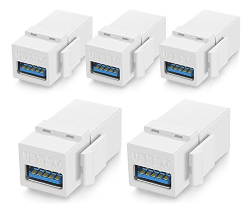 Insertos De Conector Keystone Usb 3.0, Paquete De 5