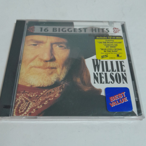 Cd,willie Nelson,16 Biggest Hits ,made In Usa,caballito 