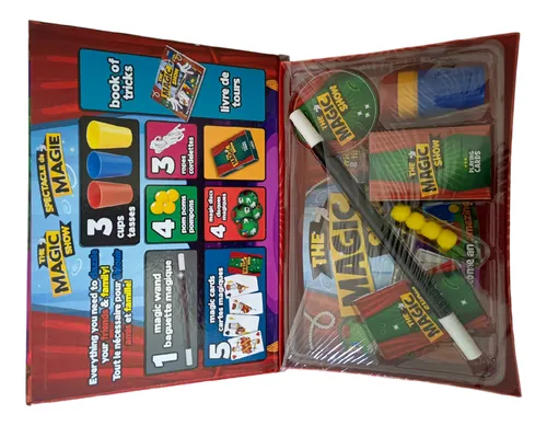 Kit De Magia De 120 Trucos Con Diferentes Utensilios