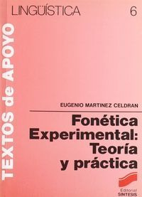 Fonetica Experimental Toeria Y Pract. - Martinez Celdran,e.