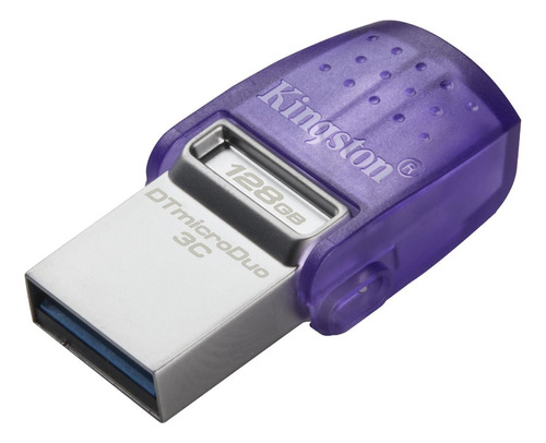 Pendrive Kingston Dt Microduo 3c 128gb 200mb Usb-a/usb-c 3.2