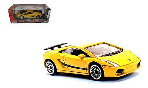 Auto Lamborghini Gallardo Coleccion Metal Motor Max Esc 1:64