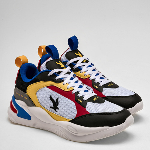 Tenis Hombre American Fire A-69 Blanco Mt. 26-29 121-148