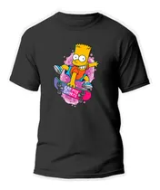 Comprar Playera Unisex De Bart Simpson Los Simpson