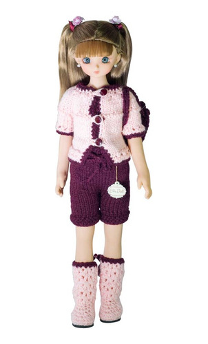 Muñeca Tejida Viajera Elis Doll Cute Traveler