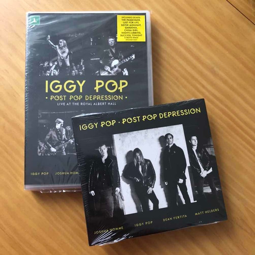 Cd + Dvd Iggy Pop Post Pop Depression