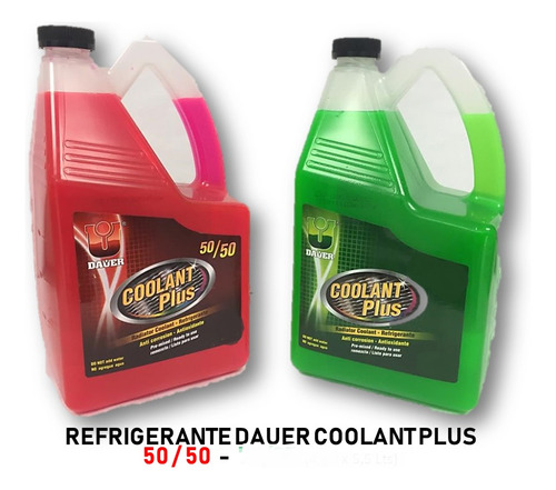 Refrigerante 50/50 Importado Dauer Garrafa 5.5 Litros