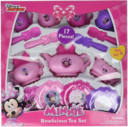 Juego De Té Minnie Bowlicious