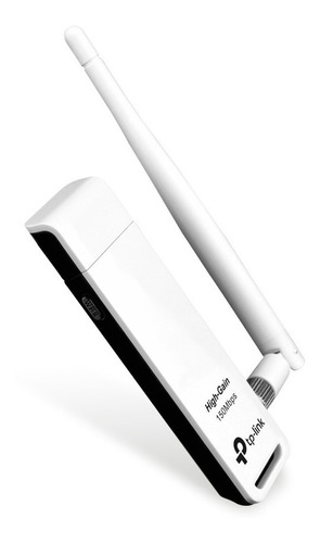 Imagen 2 de 5 de Placa Wifi Tp-link 722n Usb 150mb Con Antena Wps