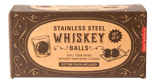 Enfriadores De Acero Para Whisky Color Plateado