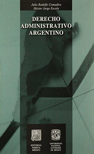  Libro Derecho Administrativo Argentino Editorial Porrúa