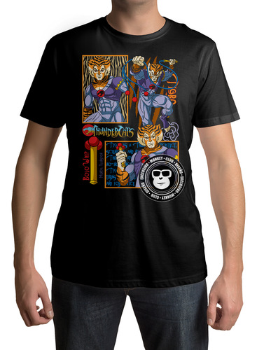 Playera Retro Comics Thundercats - Tigro #0031cv