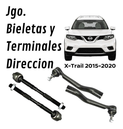 Kit Bieletas Y Terminales Direccion X-trail 2017 Syd