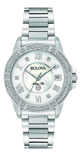 Bulova Reloj De Cuarzo Bulova Para Mujer Marine Star Con Cor