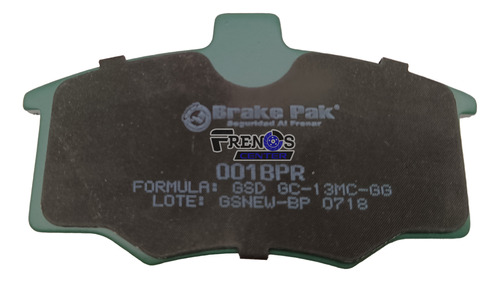 Pastilla Freno Del Brake Pak Para Fiat Premio