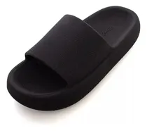 Comprar Ojotas Gomones Alta Mujer Plataforma Moda Cómoda Verde Beach