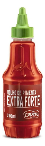 Salsa De Pimienta Extra Forte Roja Cepera 270ml Brasil