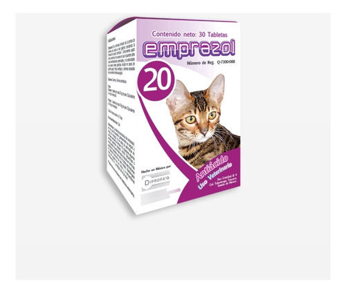 Suplemento Perros Emprazol 20mg Tabletas
