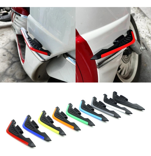 Alerón Aerodinámico Para Motocicleta (bk), Alerón Lateral