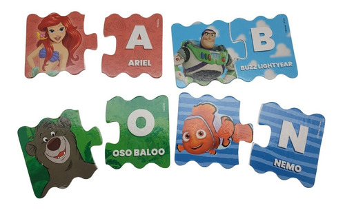 Imagen 4 de 4 de Disney Aprendo Jugando Encastres Didacticos Colores Numeros