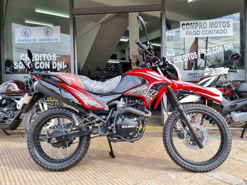 Imagen 15 de 20 de Gilera Sahel 150 2023 0km Enduro Ahora 12 Y 18 Moto Baires