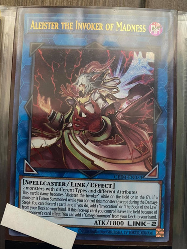 Aleister The Invoker Of Madness Ultra Yugioh