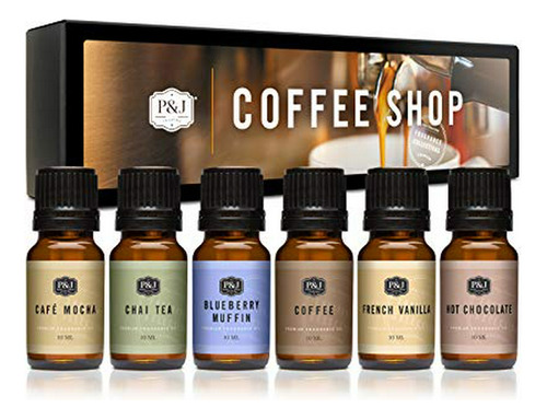 Ambientador Para Coche, Aromaterapia Aceites - Coffee Shop J