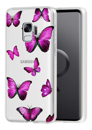 Funda Para Samsung Galaxy S9 - Mariposas Violeta