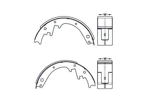 Juego  Balatas Ford Ranger Argentina 06-12 Tras. Traseras