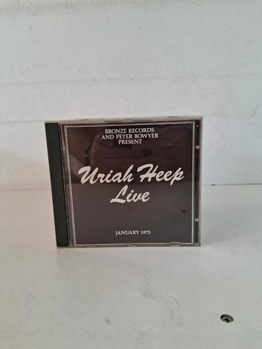 Cd Uriah Heep Uriah Heep Live Estandar (Usado)