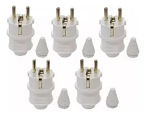 Comprar Pack 5 Enchufes Macho Schuko 16 Amperes