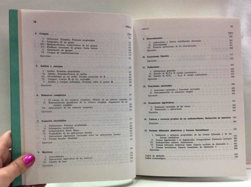 Imagen 4 de 4 de Álgebra Básica - Michel Queysanne - Vincens Vives