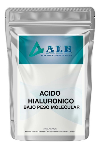 Ácido Hialurónico Puro Bajo Peso Grado 1 Kilo Alb