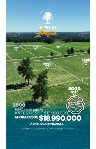 Imagen 10 de 15 de Aires De Fresia, Region De Los Lagos Parcelas 5000 M2