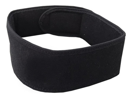 Faixa Atoalhada Com Velcro Cabelo 10 Un Preta