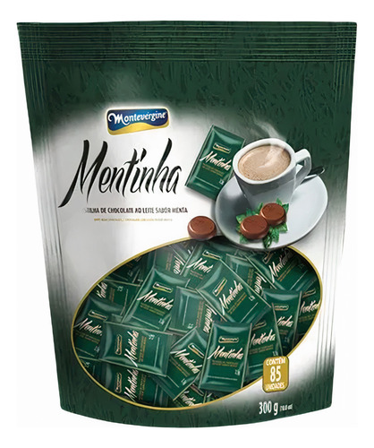 85 Pastilhas De Chocolate Com Menta, Mentinha, Montevérgine