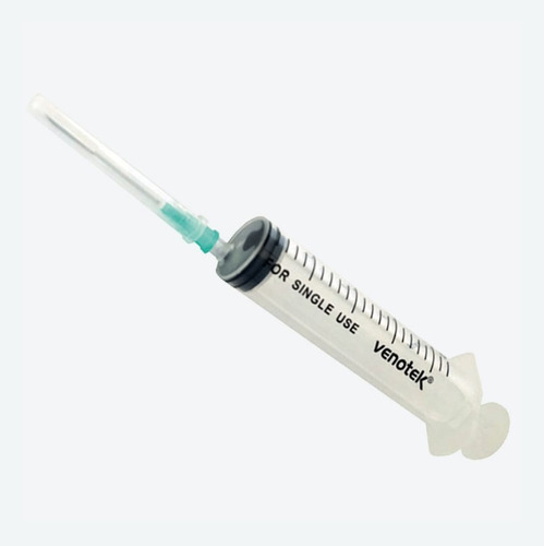 Jeringa Luer Slip 10 Ml 21g X 1 1/2 100 Unidades Venotek