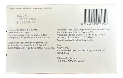 Mavyret 100mg/40mg - Glecaprevir/pibrentasvir