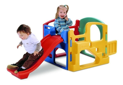 Imagen 1 de 1 de Mini Centro De Actividades Rotoys Minigym Color Verde, Rojo , Amarillo, Azul