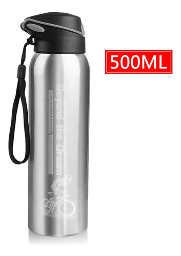 Botellas De Agua Inoxidable, Botella Al VacĂo, 500 Ml