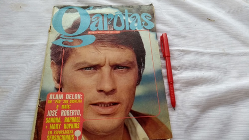 Garôtas 121 Maio 1969 José Roberto Alain Delon Raphael Etc