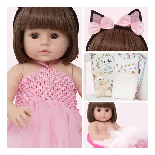 Bebê Reborn Promoção Princesa Boneca Luxo Envio Rápido Linda