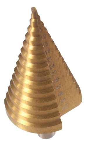 Broca De Cono Escalonado Hss, 4-42 Mm, 14 Tamaños