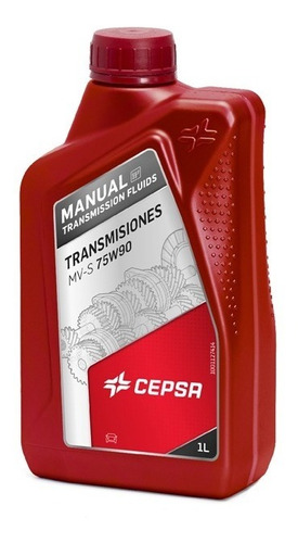 Aceite De Transmisión 75w90 Mv-s 100% Sintético Cepsa 1l