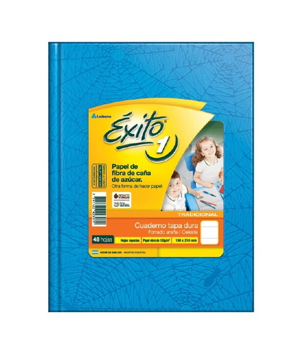 Imagen 6 de 10 de Cuadernos Exito Tapa Dura Forrados 48 Hojas X8 Variado