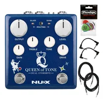 Comprar Pedal De Doble Overdrive Nux Ndo6 Queen Of Tone Bundle ...