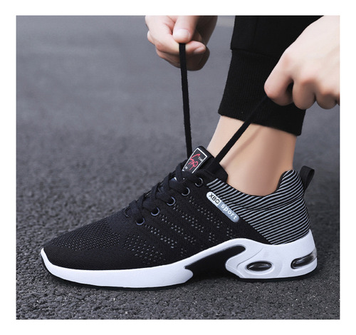 Zapatos Deportivos Ligeros De Malla Transpirable Para Hombre