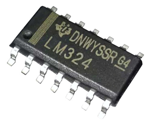 10 Peças Do Circuito Integrado Smd Amplificador Lm324