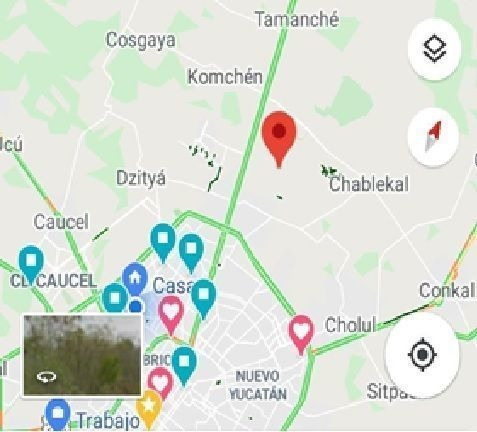 Imagen 1 de 4 de Terreno En Venta En Merida,superficie De 1087.50m2 En Temozon $2,300.00 F1718c