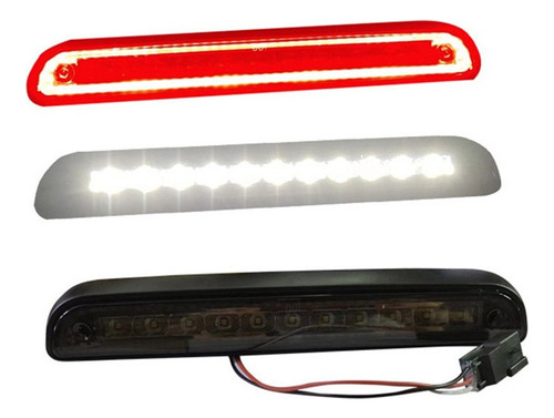 Tercera Luz De Freno Blanca + Roja 1993-2011 Ford F250 F350